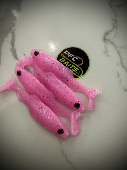 4.1 Inch PreyBait Pink Fishing Bait