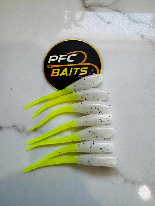 Crappie bait (white & Chartreuse)