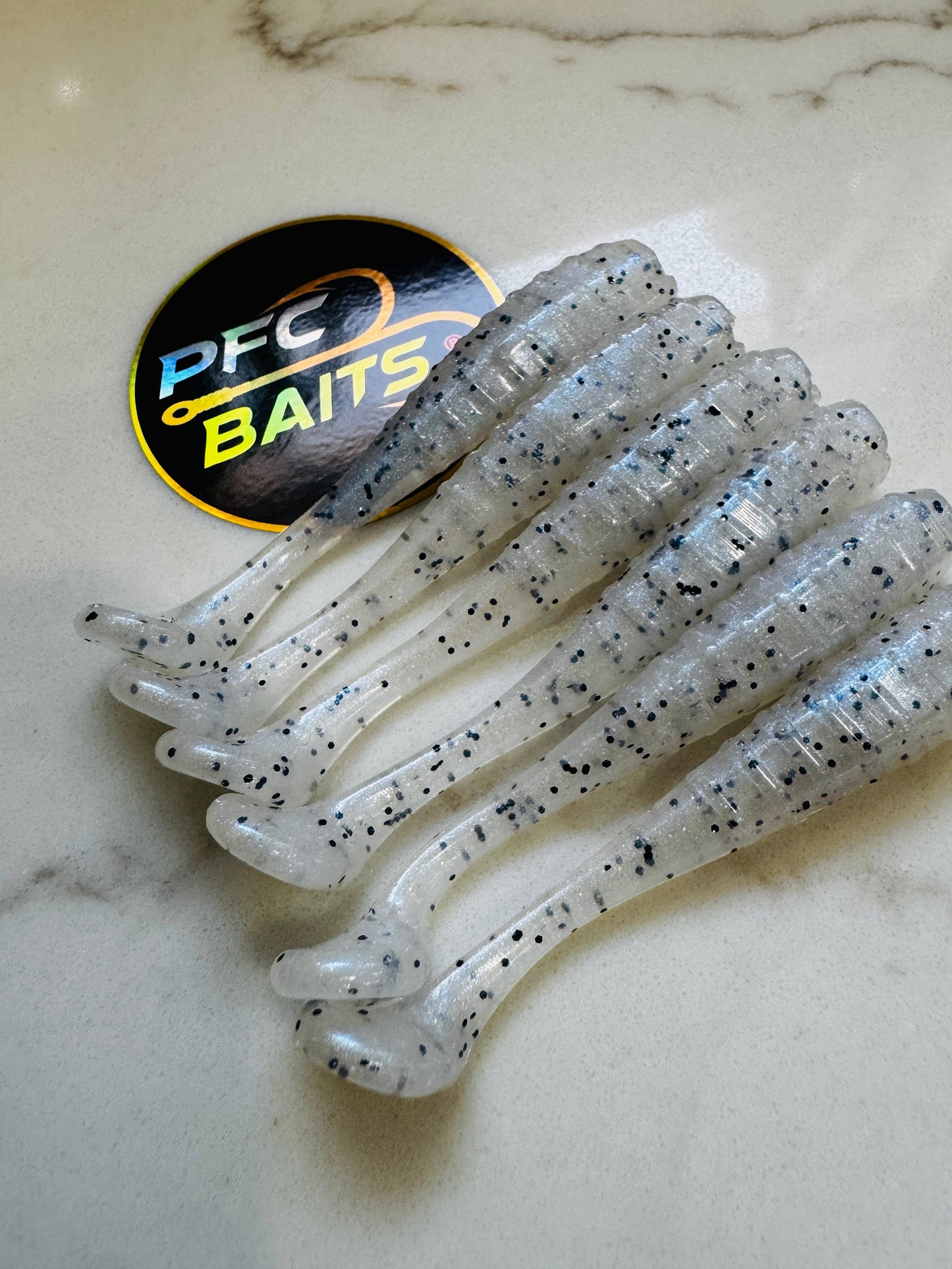 3 Inch Ribbed Fishing Bait (monkey bait)