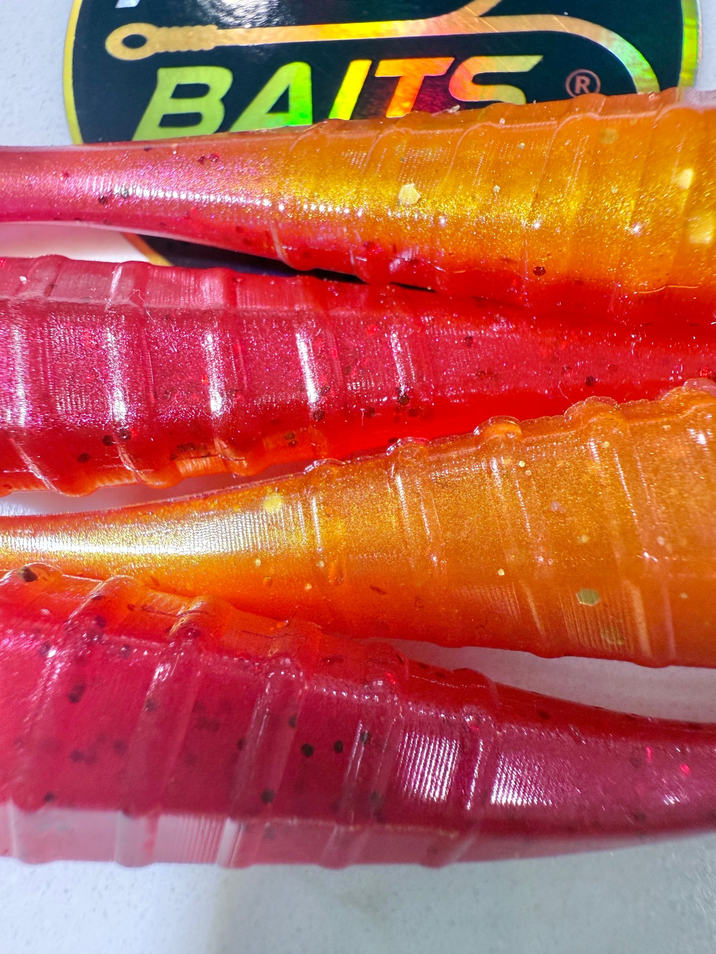3.5 Inch Ribbed Fishing Bait