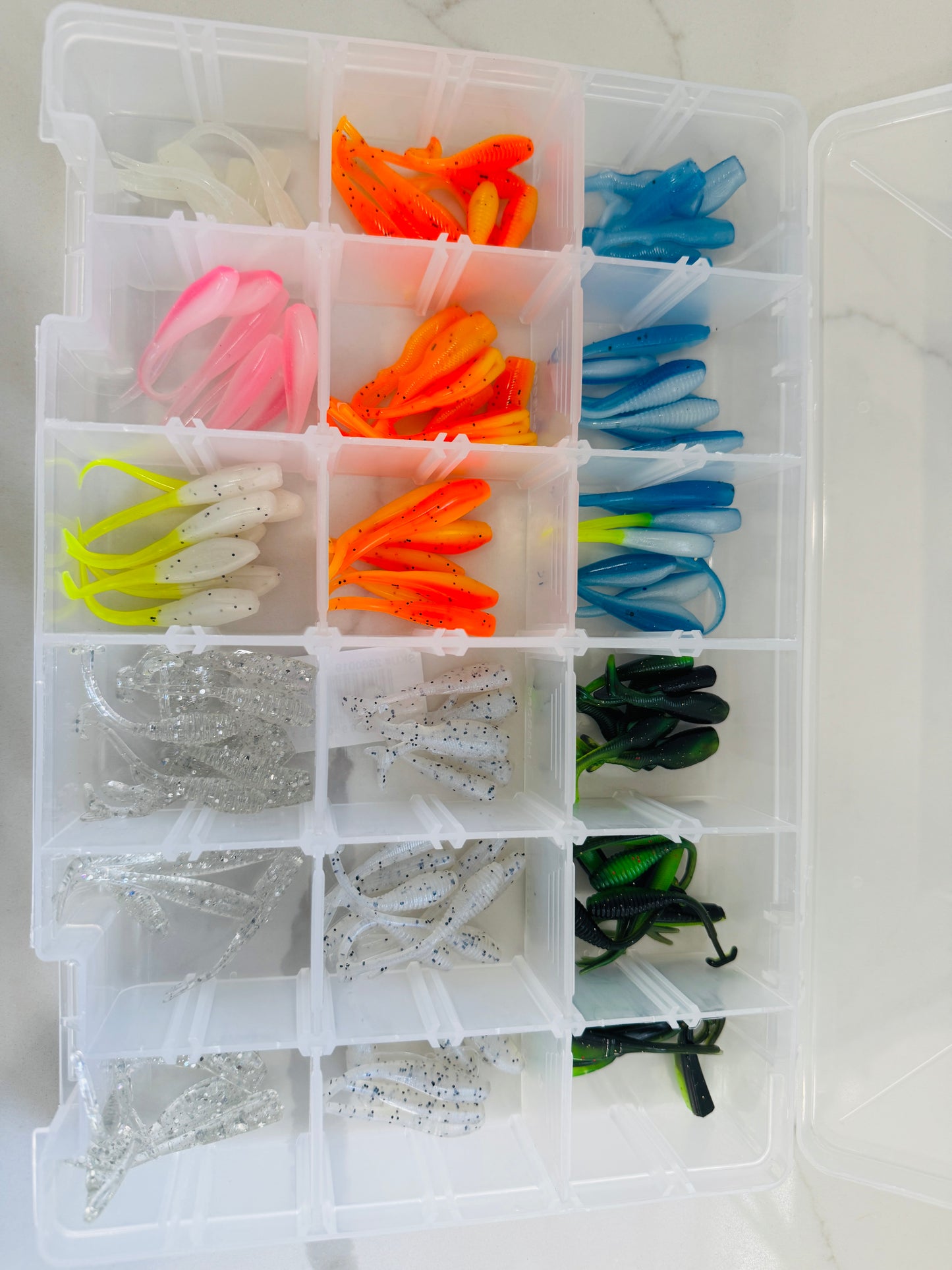 Crappie soft plastics bait