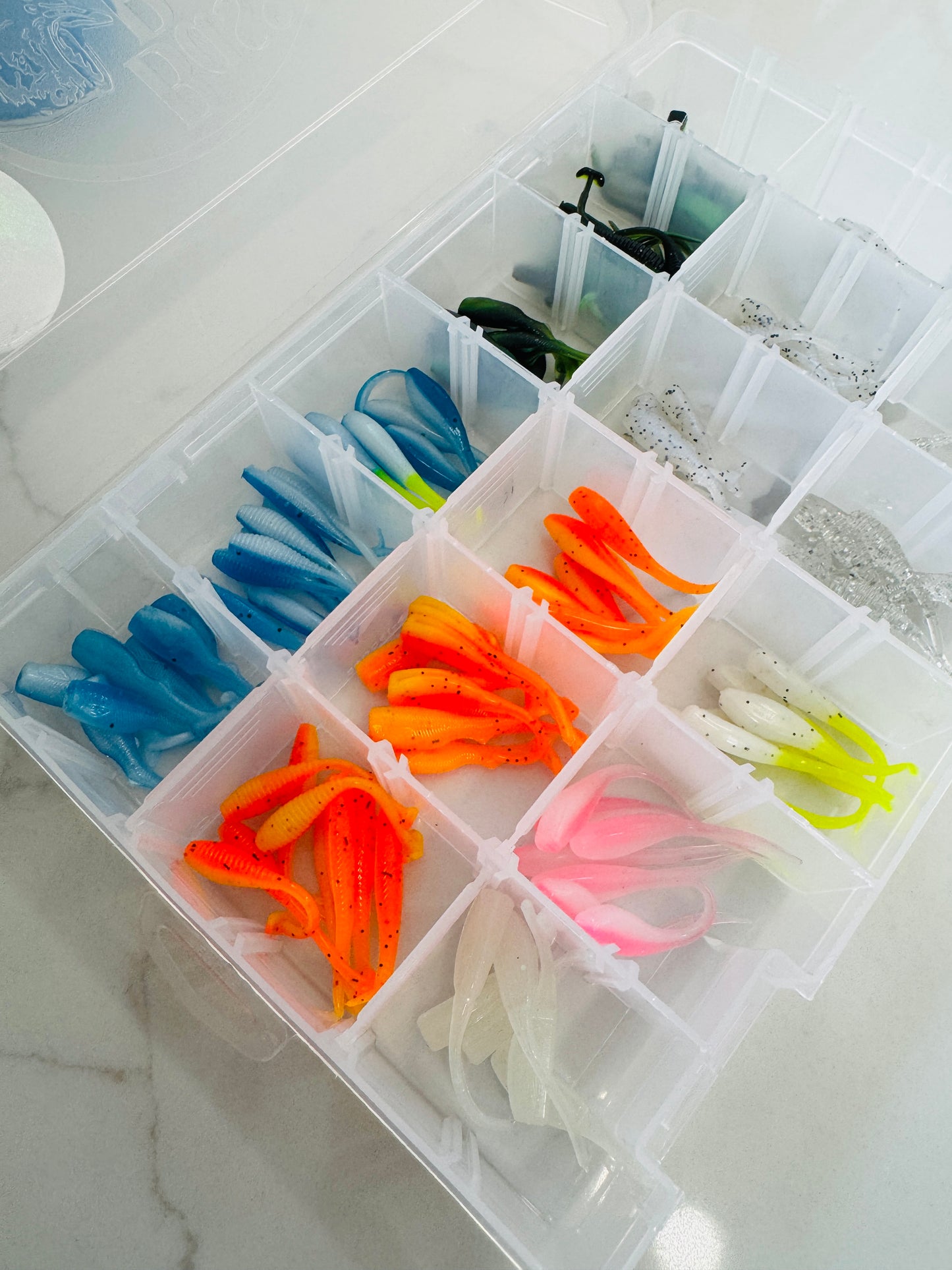 Crappie soft plastics bait
