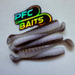 2.8 Inch Ribbed Fishing Bait (lobina color)