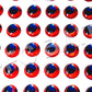 Peacock Eyes Fish Eyes Fishing Lure Eyes 3D Fish Eyes