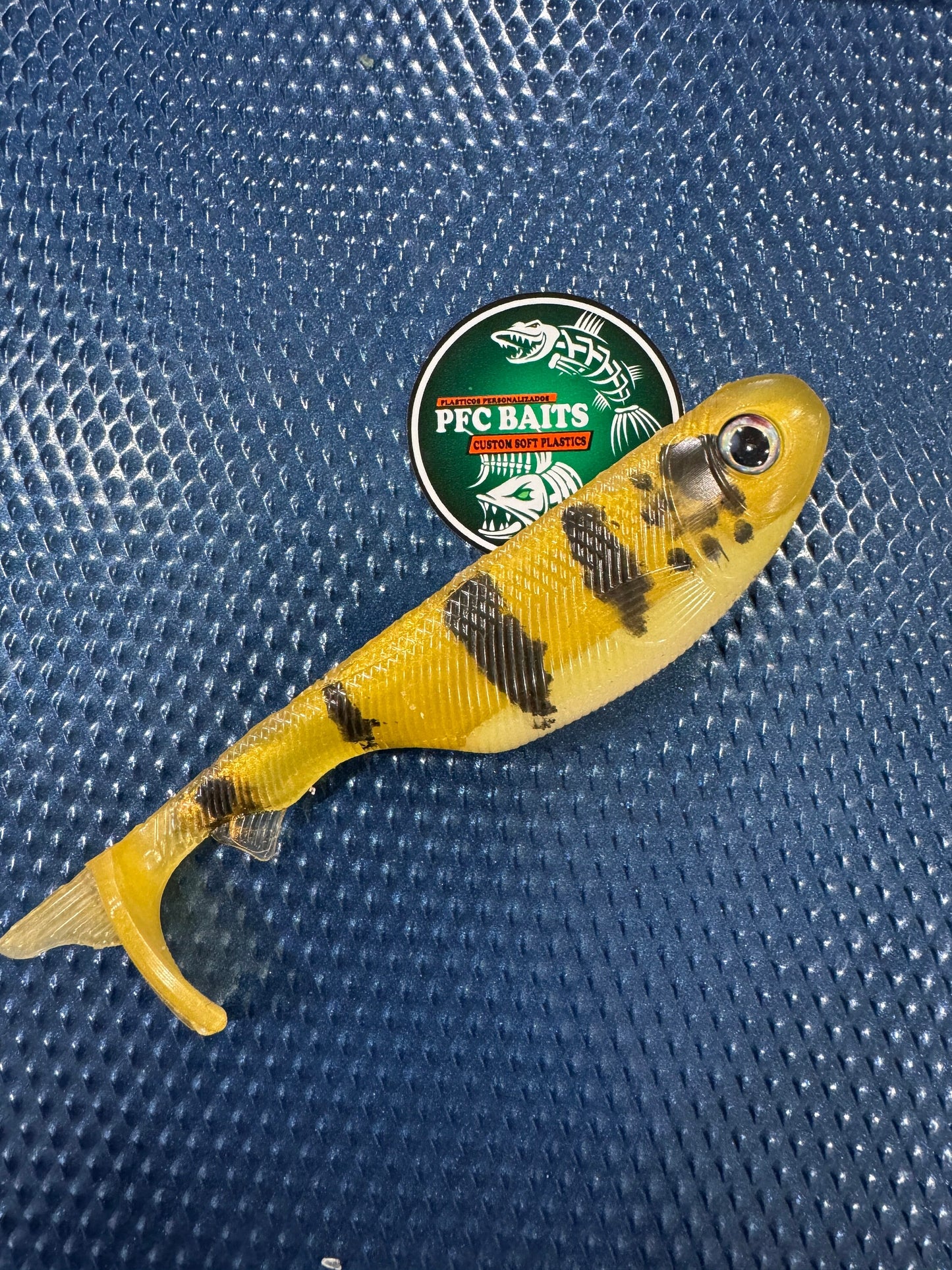 6.1 Inch Stud Yellow Perch Fishing Bait