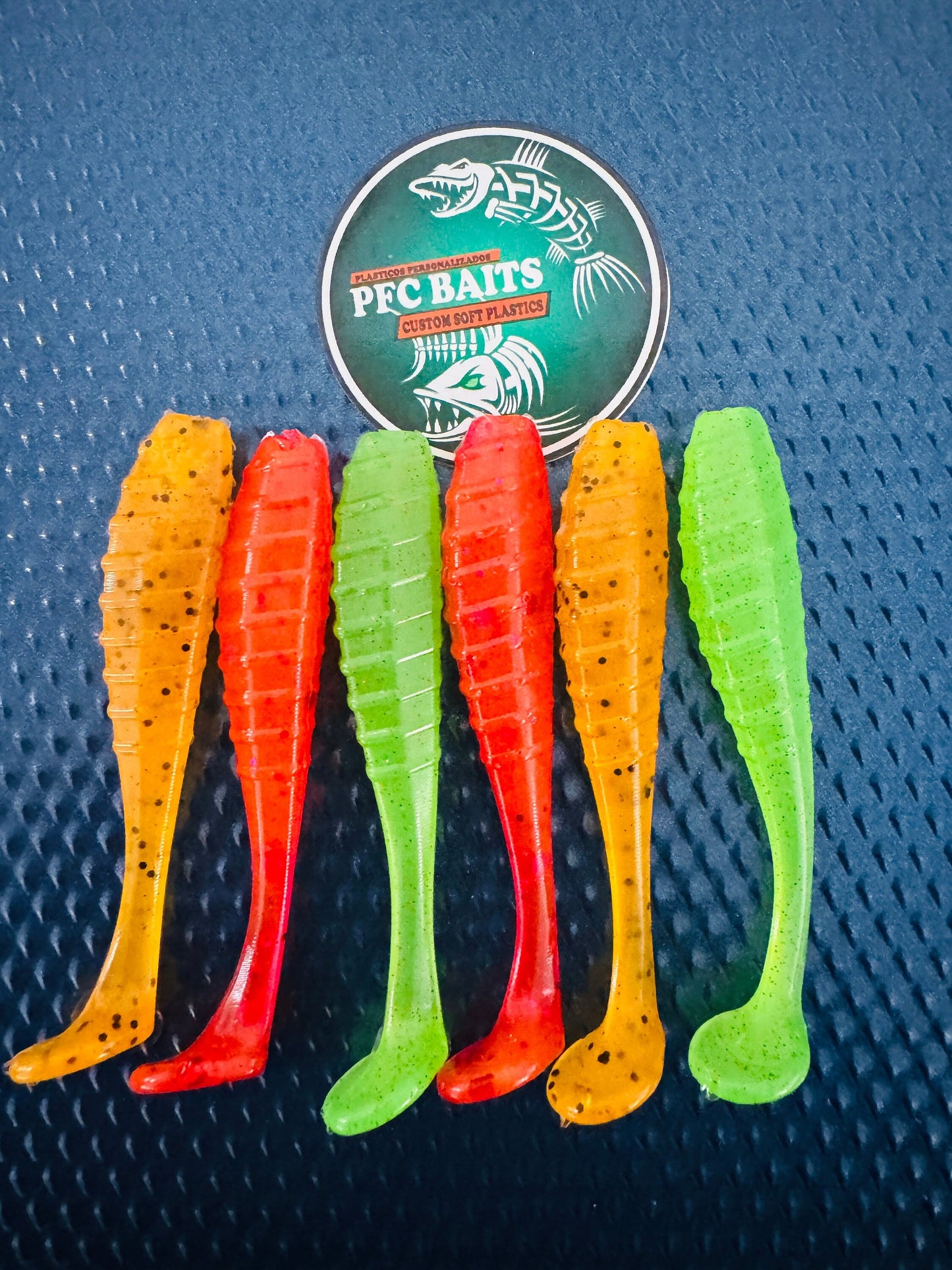 3.5 Inch Ribbed Fishing Bait